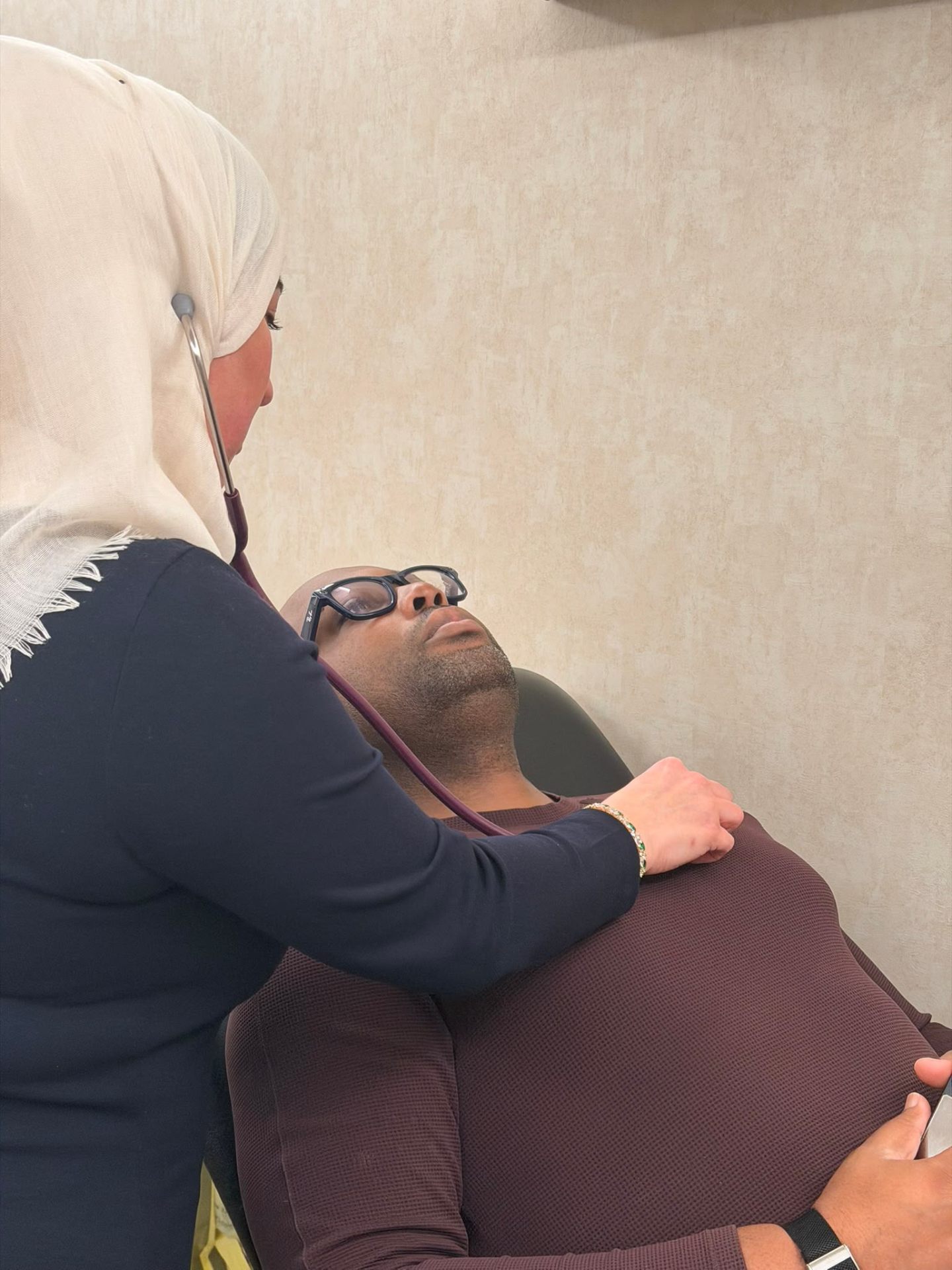 Private GP home visit consultation